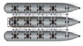 Схема рамы глиссирующего тримарана мастеркат Т47S